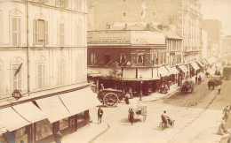 PARIS-75018- CARTE PHOTO- LE CAFE .E CARRE 112 BLD RECHECHOUARD - Arrondissement: 18