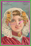 Image Chromo - BISCUITS PERNOT - Jeune Femme Une Hollandaise Boérine Belle Coiffe  - Pernot