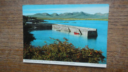 Ireland , Galway , Roudstone Harbour And The Twelve Bens , Connemara  "" Beau Timbre "" - Galway