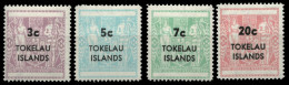 Tokelau 1967 - Stempelmarken - Mi-Nr. 4-7 ** - MNH - Tokelau