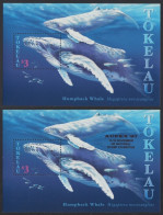 Tokelau 1997 - Mi-Nr. Block 11 & 11 I ** - MNH - Wale / Whales - Tokelau