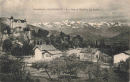 FRANCE - Dauphiné - Sassenage - Le Château Féodal Et Les Alpes - Carte Postale Ancienne - Sassenage