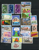 Nelle-CALEDONIE RF -   LOT DE TIMBRES DE POSTE & POSTE AERIENNE OBLITÉRÉ (COTE ENV. 250 €) - Lots & Serien