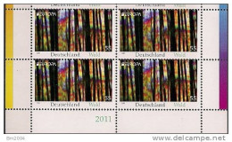 2010 Deutschland  Allem. Fed.  Mi. 2864 **MNH  Bloc Of 4 Pc - 2011