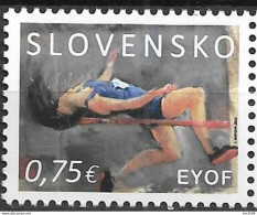 2022 Slowakei Slovensko  Mi.966 **MNH    : Europäische Olympische Jugendspiele - Ungebraucht