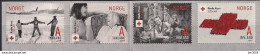2015  Norwegen Mi. 1874-77 **MNH   150 Jahre Norwegisches Rotes Kreuz. - Ungebraucht