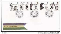 1996 Grossbritannien   Yv. 1905-9   Mi. 1647-51 FDC Europa - 1996