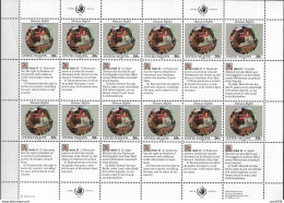 1991 UNO New York  Mi. 623-4**MNH    Allgemeine Erklärung Der Menschenrechte - Blocs-feuillets