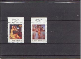 1993 Jugoslawien  Mi. 2603-4  ** MNH  Europa - 1993