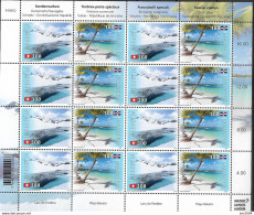 2016 Schweiz Mi. 2464-5 **MNH  80 Jahre Diplomatische Beziehungen Mit Der Dominikanischen Republik: Naturlandschaften. - Ongebruikt