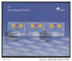 2001 Madeira Mi. Bl. 23  Used Europa: Lebensspender Wasser. - 2001