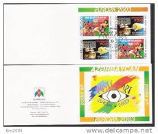 2003 Aserbeidschan Azerbaycan Mi. 543-4 Booklet - 2003