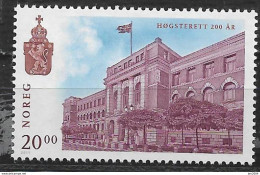 2015  Norwegen Mi. 1892 **MNH  200 Jahre Oberster Gerichtshof Von Norwegen - Unused Stamps