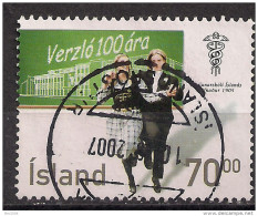 2005 Island Mi. 1110 Used   100 Jahre Handelsschule - Gebraucht