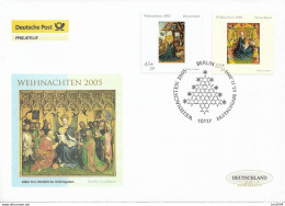 2005 Deutschland  Germany Mi. 2492-3 FDC  Weihnachten - 2001-2010