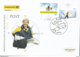 2005 Deutschland  Germany Mi. 2447-8  FDC  Briefzustellung In Deutschland - 2001-2010