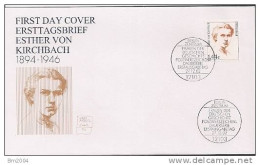 2002 Deutschland Germany   Mi. 2297  FDC Frauen Der Deutschen Geschichte  Esther Von Kirchbach - 2001-2010