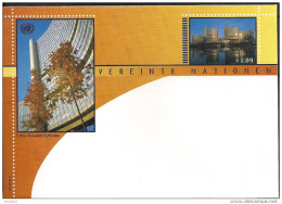 2002 UNO Wien  Ganzsache  Bureau De Poste  1400 Wien  EUR 1,09 - FDC