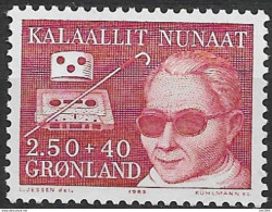 1983 Grönland Mi. 142 **MNH   Behindertenhilfe. - Unused Stamps