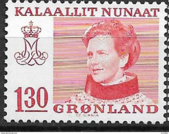 1977 Grönland Mi. 102 **MNH    Königin Margrethe II. - Neufs