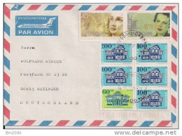 1996 Bulgarien Mi. 4223 -4  Letter - 1996