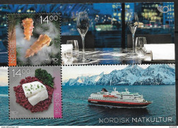 2016 Norwegen Mi. Bl 48 **MNH   NORDEN: Nordische Esskultur. - Unused Stamps