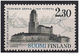 1993 Finnland Mi.  1209**MNH   Burg Wiborg - Nuevos