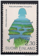 1993 Finnland Mi.  1215-6**MNH    75 Jahre Streitkräfte. - Nuevos