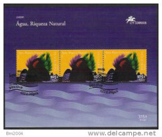 2001 Azoren Acores Mi.  Bl. 21 Used Europa: Lebensspender Wasser. - 2001