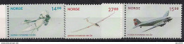 2012 Norwegen   Mi 1285-7 **MNH   100 Jahre Norwegische Luftfahrt - Nuovi