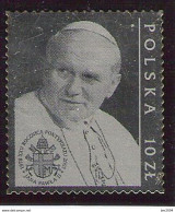 2003  Polen Mi. 4017  **MNH  25 Jahre Pontifikat Von Papst Johannes Paul II. (I). Siebdruck Auf Silberfolie - Unused Stamps