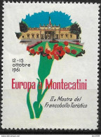 1961 Italien IIa Mostra Del Francobollo Turistico Europa Montecatini **MNH - 1961