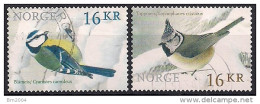 2015  Norwegen Mi. 1870-1 Used  Vögel. - Gebruikt