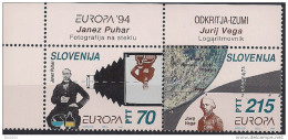 1994 Slowenien Mi. 80-1**MNH  Entdeckungen Und Erfindungen - 1994