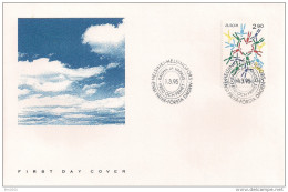 1995 Finnland   Mi. 1295 FDC  Europa: Frieden Und Freiheit - 1995