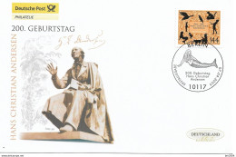 2005  Deutschland Allem. Fed. Mi.2453 FDC  200. Geburtstag Von Hans Christian Andersen. - 2001-2010