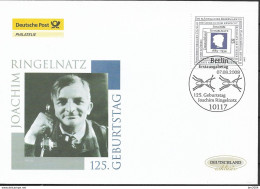 2008  Deutschland Allem. Fed. Mi.2685 FDC.   125. Geburtstag Von Joachim Ringelnatz - 2001-2010