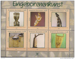 2006 UNO Wien Mi. Bl 20 **MNH : Eingeborenenkunst (III) - Afrikanische Musikinstrumente. - Blocks & Kleinbögen