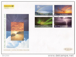 2009 Deuschland Germany   Mi. 2707-10 FDC  Himmelserscheinungen - 2001-2010