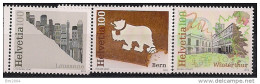 2013 Schweiz Mi. 2313-5  ** MNH  Städte Der Schweiz - Unused Stamps