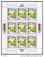 1997 Macedonie / Macedonia / Makedonien  Sheet   Mi. 102-3**MNH  Europa - 1997