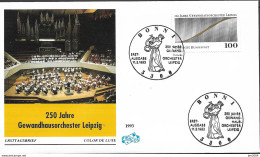 1993 Deutschland Germany Mi. 1654 FDC   250 Jahre Gewandhausorchester Leipzig. - 1991-2000