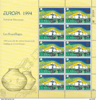 1994 Guernsey   Mi 635-8 **MNH    Europa: Entdeckungen Und Erfindungen - 1994