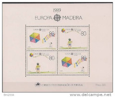 1989 Madeira Mi. Bl. 10 **MNH - 1989