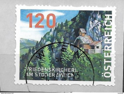 2023 Austria Österreich Mi. 71  FD-used  Mit Nr. 180   Dispenser-Marken Friedenskircherl Am Stoderzinken - Used Stamps