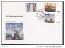 1995 Moldawien Mi. 164-5 FDC Europa - 1995