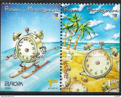 2004 Bosnien- Herzegovina  Mi. 359-60 DI  **MNH  Booklet Stamp  Europa - 2004