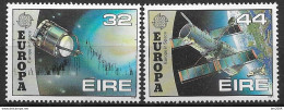 1991 Irland  Mi. 759-60** MNH  Europa: Europäische Weltraumfahrt. - 1991