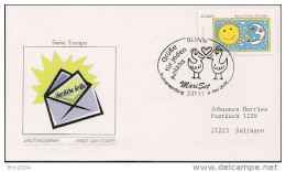 2008 Deutschland Germany . Mi. 2662 FDC Used Bonn Europa Der Brief - 2008