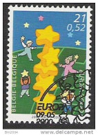 2000  BELGIUM/ Belgien/ Belgie Mi. 2973 Used  EUROPA : Sternenkinder - 2000